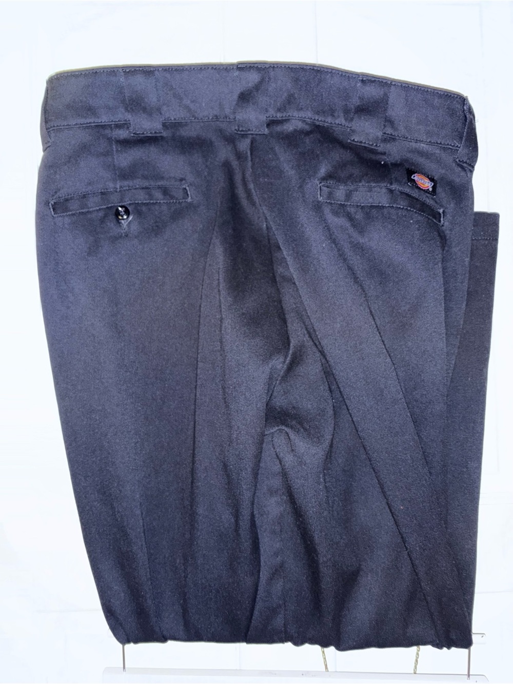 Dickies Unisex Black Straight-Leg Pants